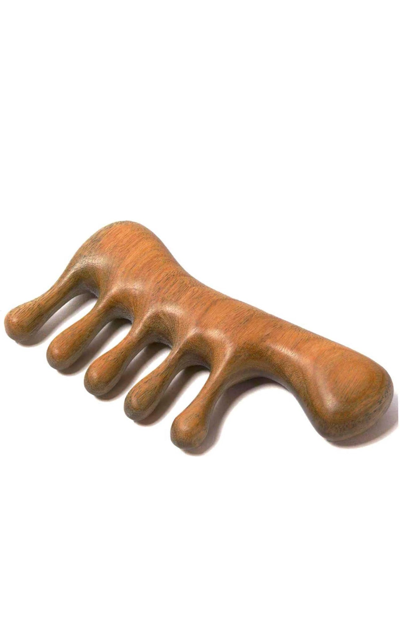 Microloc Wooden Loc Styling Comb (w/ handle)